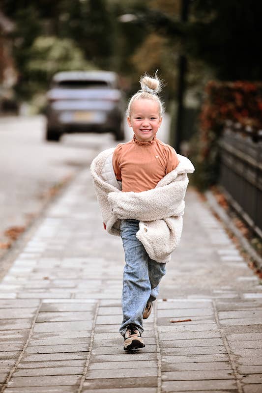 Hairjewelz by Elle – wholesale Scrunchie - Women’s – Scrunchie Original “Embroidery Jeans” - Blue4