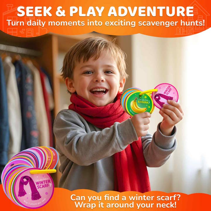 QUOKKA - Wholesale Card Game - Scavenger Hunt Game for Kids - 50 Cards Activities Indoor3