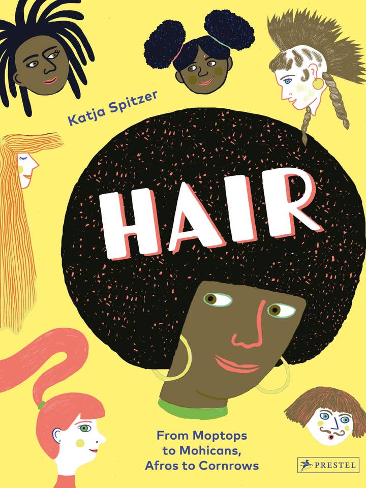 Cabelo: Moptops, Mohicanos, Afros, Tranças por Katja Spitzer por atacado de Boon Books