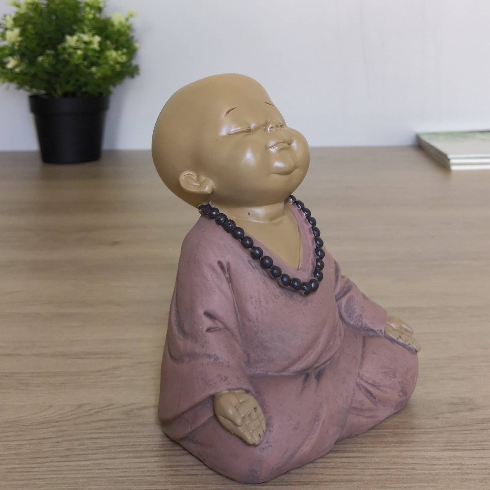 Zen'Arôme - Wholesale Ornament - Bronze Baby Buddha Figurine Meditation Zen Gift Idea2