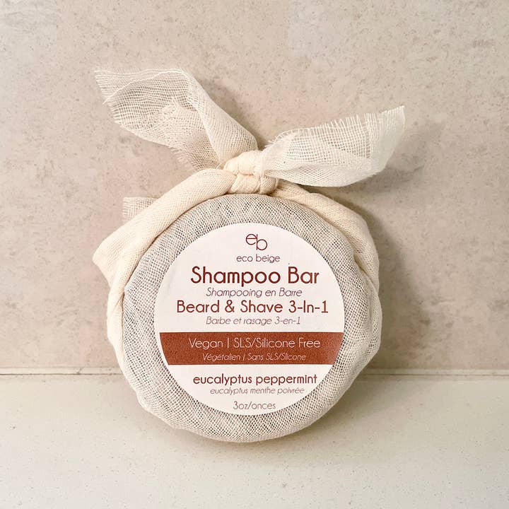 Shampoo Bar - Baard en scheerbeurt 3-in-1 voor wholesale door Eco Beige