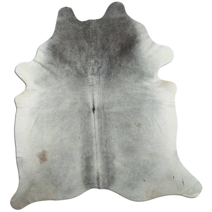 Tapete de pele de vaca - L240 x B210 cm - cinza castanho por atacado de Livarto UG (haftungsbeschränkt)