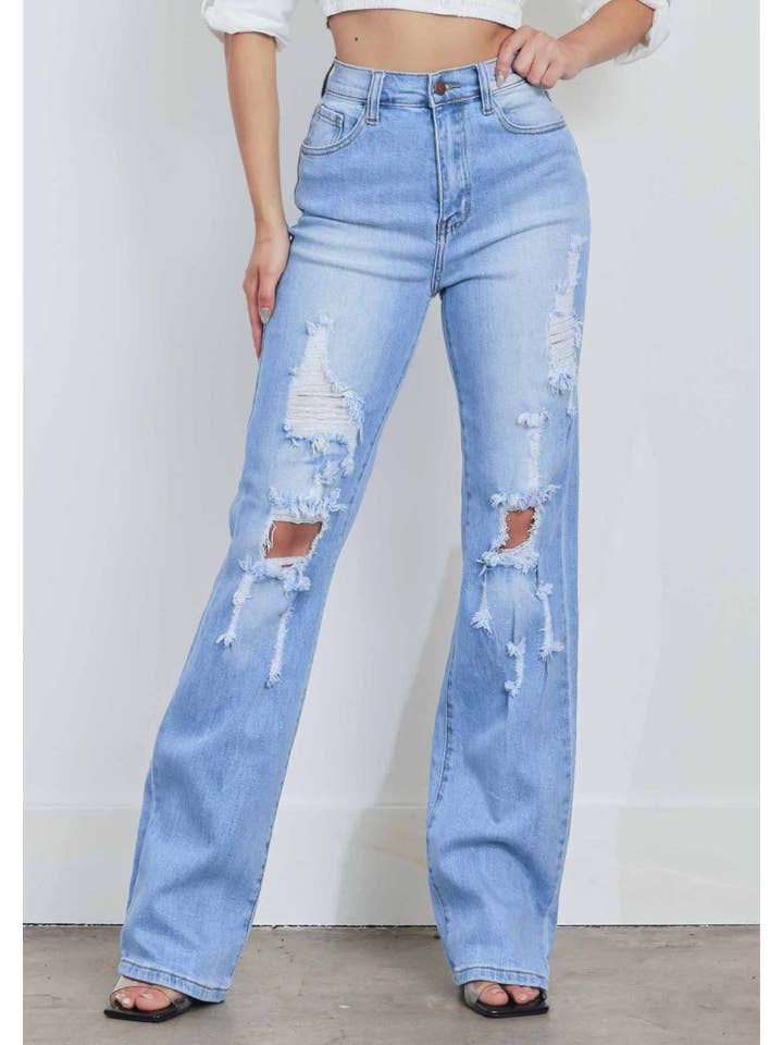 Vibrant M.i.U - Wholesale Jeans - Women's - Dani Wide Jeans
