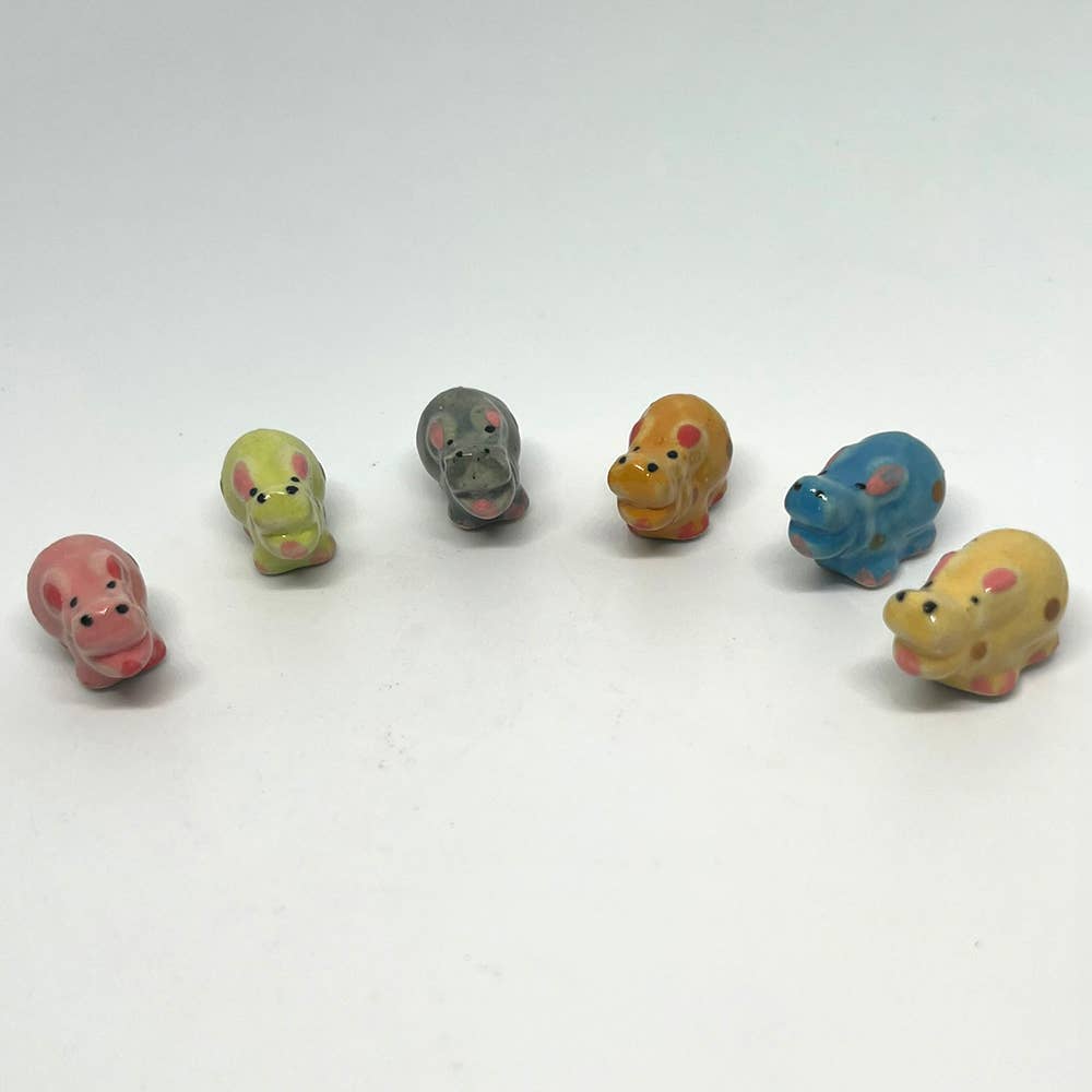 VIE - Wholesale Decorative Figurine - Mini Ceramic Figurine, Assorted Colour, Approx. 2cm214