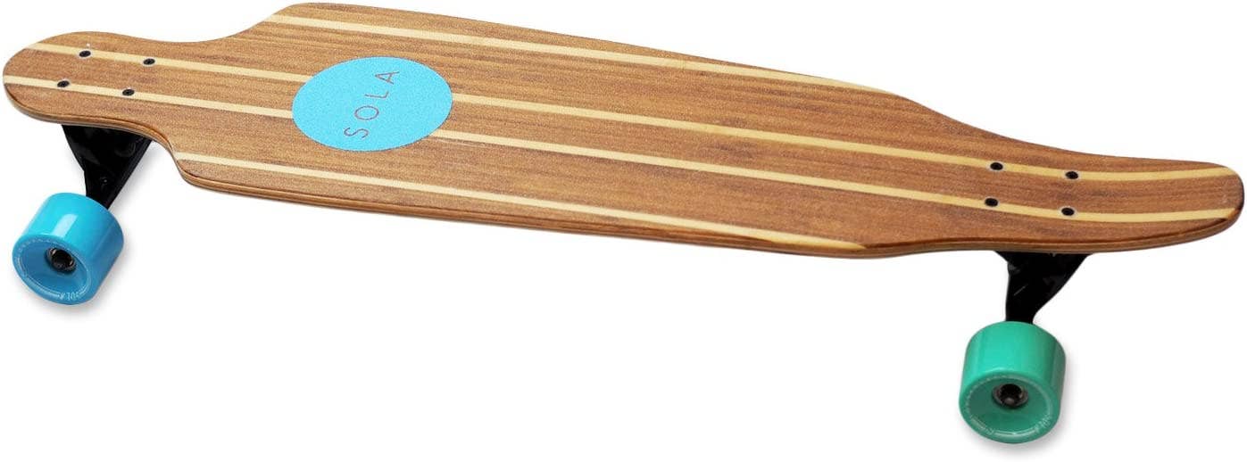 Yocaher Skateboards - Wholesale Skateboard - SOLA Bamboo Complete Longboard 36-38 inch - Wave1