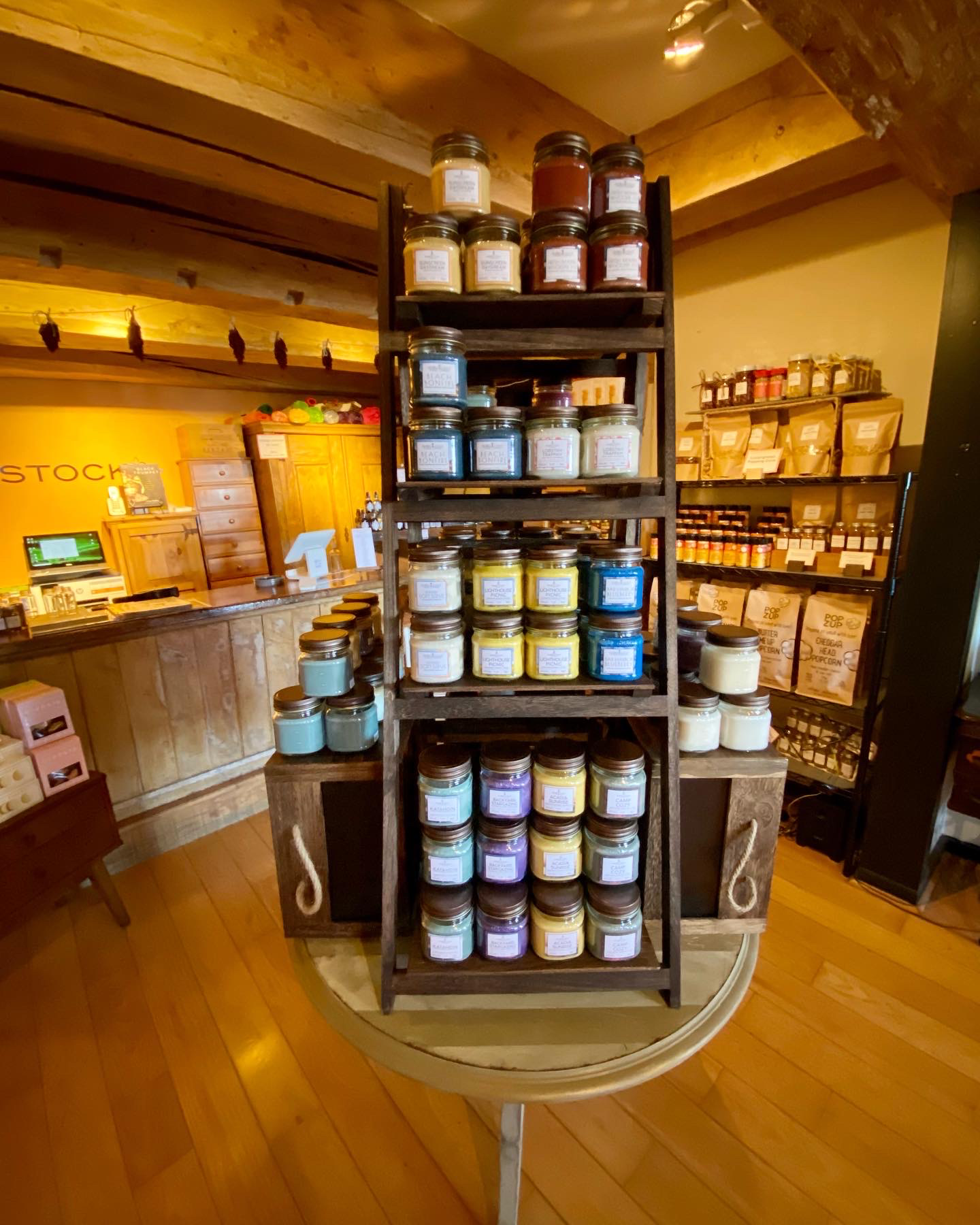 Nubble Light Candle - Wholesale Jar/Filled Candle - Burial Grounds 8oz. Scented Soy Candle5