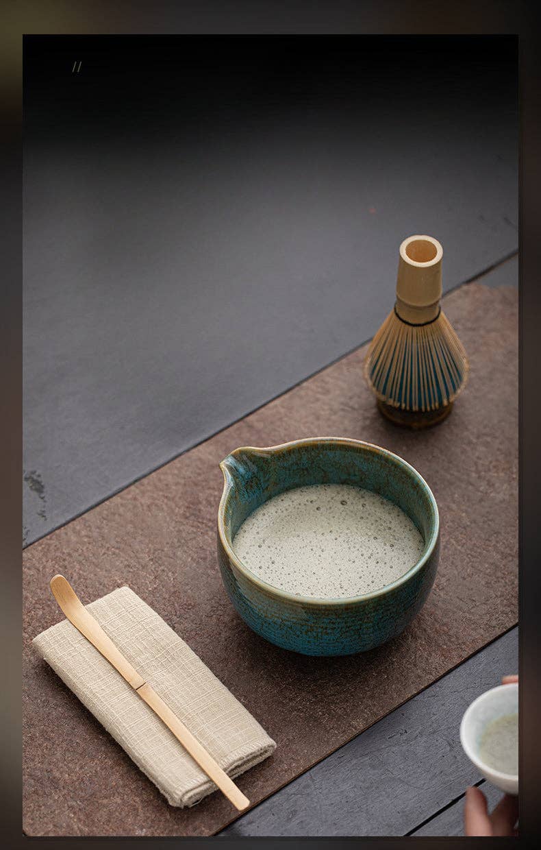Gohobi （We cover U.S. import duties） - Wholesale Tea Set - Gohobi Ceramic Matcha Set 0094