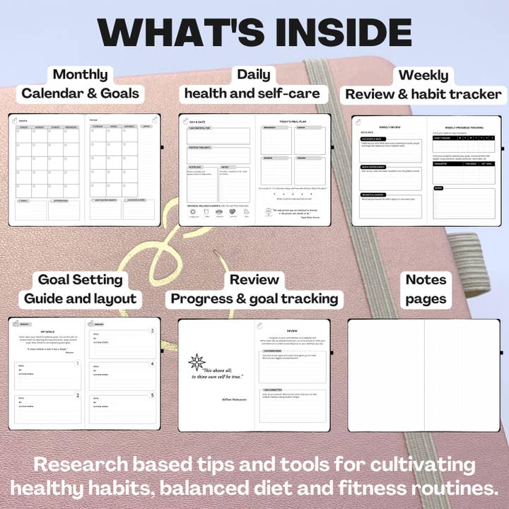 Life & Apples - Wholesale Planner - The Wellness Journal & Planner4