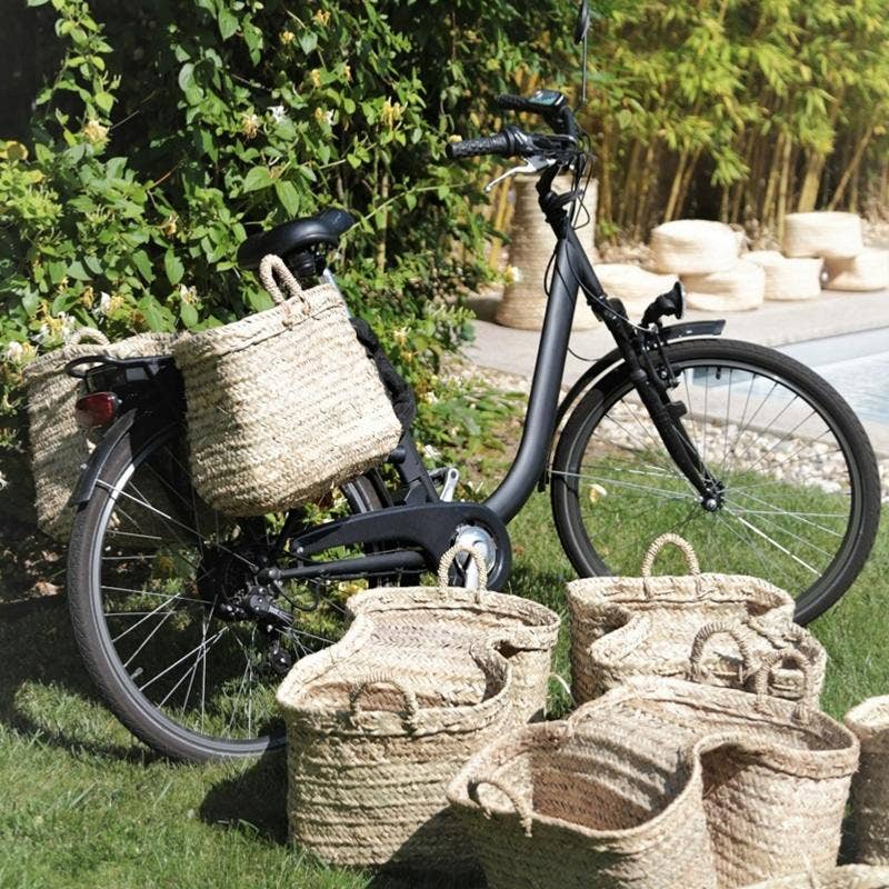 COSYDAR-DECO - Wholesale Basket - Woven Doum Basket Suitable for Bicycles1