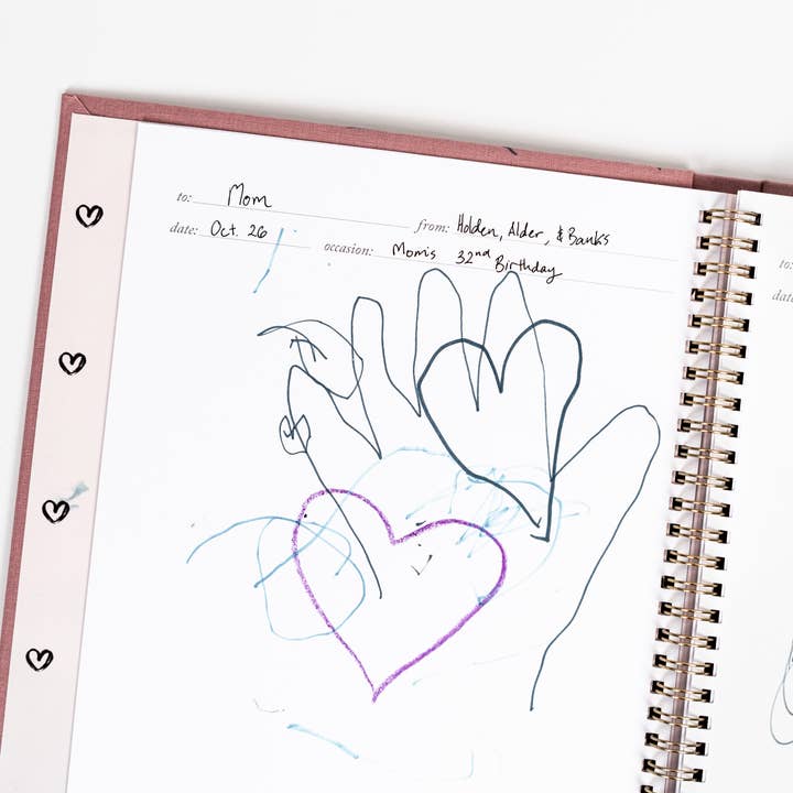 Duncan & Stone Paper Co. - Wholesale Journal/Diary - Cards Worth Keeping Journal | Birthday Card Organizer Book3