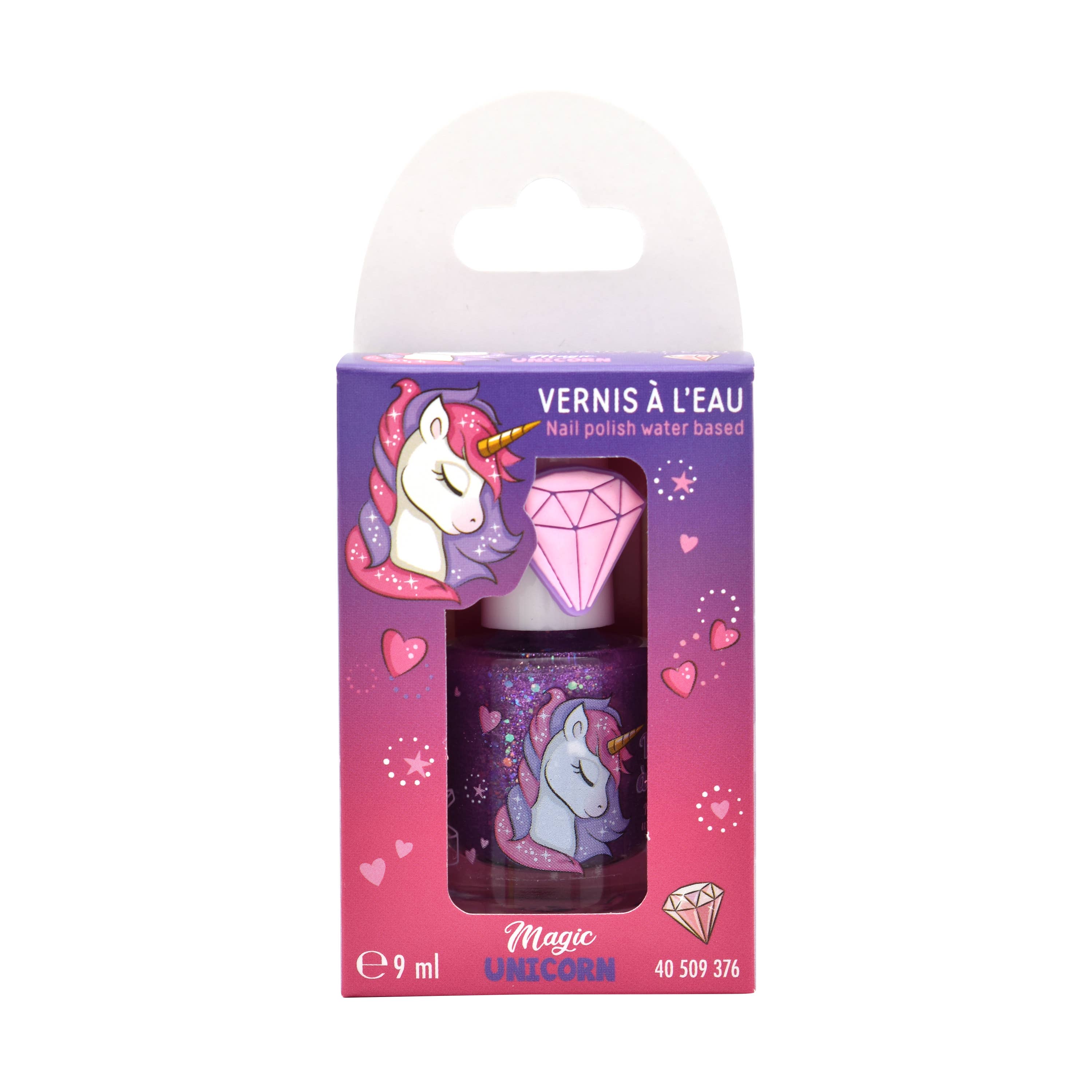 Takecare - Vente Vernis - Licorne - Vernis à l'eau pour Enfant - 9 ml3