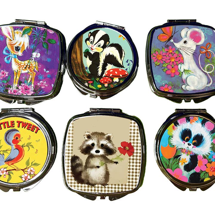 Reflexões Charming Espelhos Compactos - Reino Animal por atacado de Victory Screech Labs