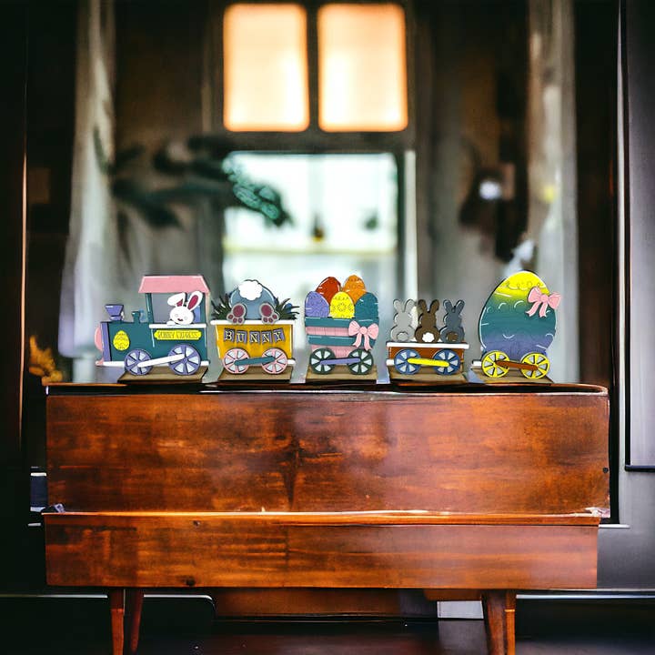 Paashaas bouwpakket voor treinmotor voor wholesale door Rustic Home Co LLC