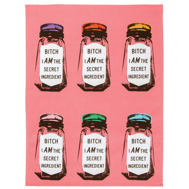 Optoco - Wholesale Tea towel - Dish Towel - Secret Ingredient1