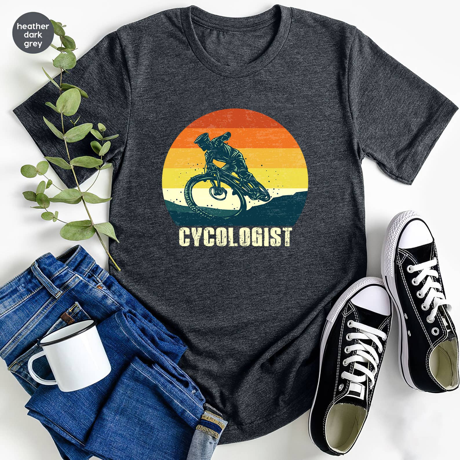 Black Cycologist Shirt, Bicycle Shirt, Cycling Shirt, Bike Shirt for wholesale on Faire1