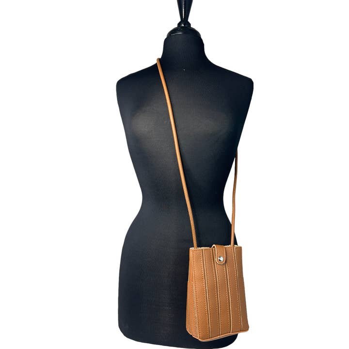 A Touch of Style LLC - Wholesale Top Handle Bag - Women's - YH001 BROWN1