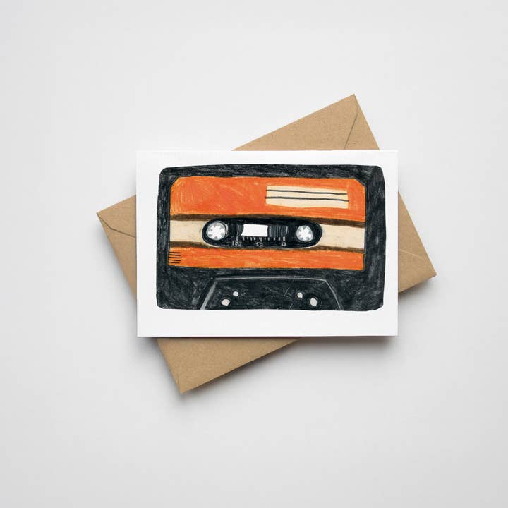 Mini Cassette Tape Greeting Card and other Purchase wholesale blank audio cassettes. Free returns & net 60 terms on Faire trending on Faire.