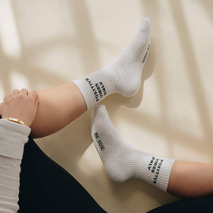 RE-SOX - Wholesale Socks - Unisex - POSITIVE VIBES ONLY3