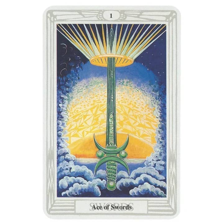 Cardshouse - Vendita all'ingrosso Tarocchi - Crowley Thoth Premier Edition Tarot Cards Us Games Systems