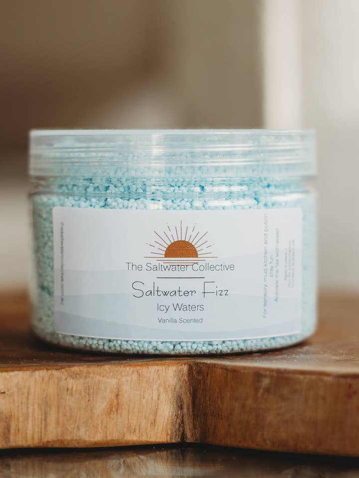 Icy Waters Saltwater Fizz - Medium potion bubbles for wholesale by The Saltwater Collective