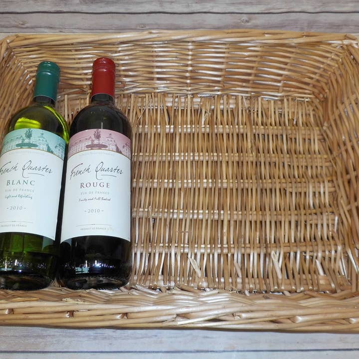 Candi Gifts – wholesale Basket – 10 x Natural Wicker Baskets, Trays, Empty Gift Hampers7