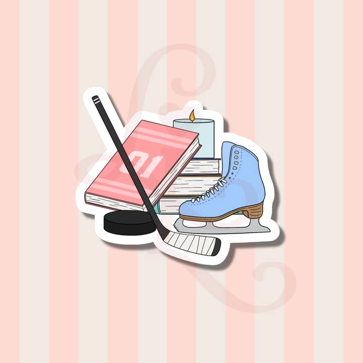 Hockey Læser Vinylklistermærke for engroshandel hos Lover's Library