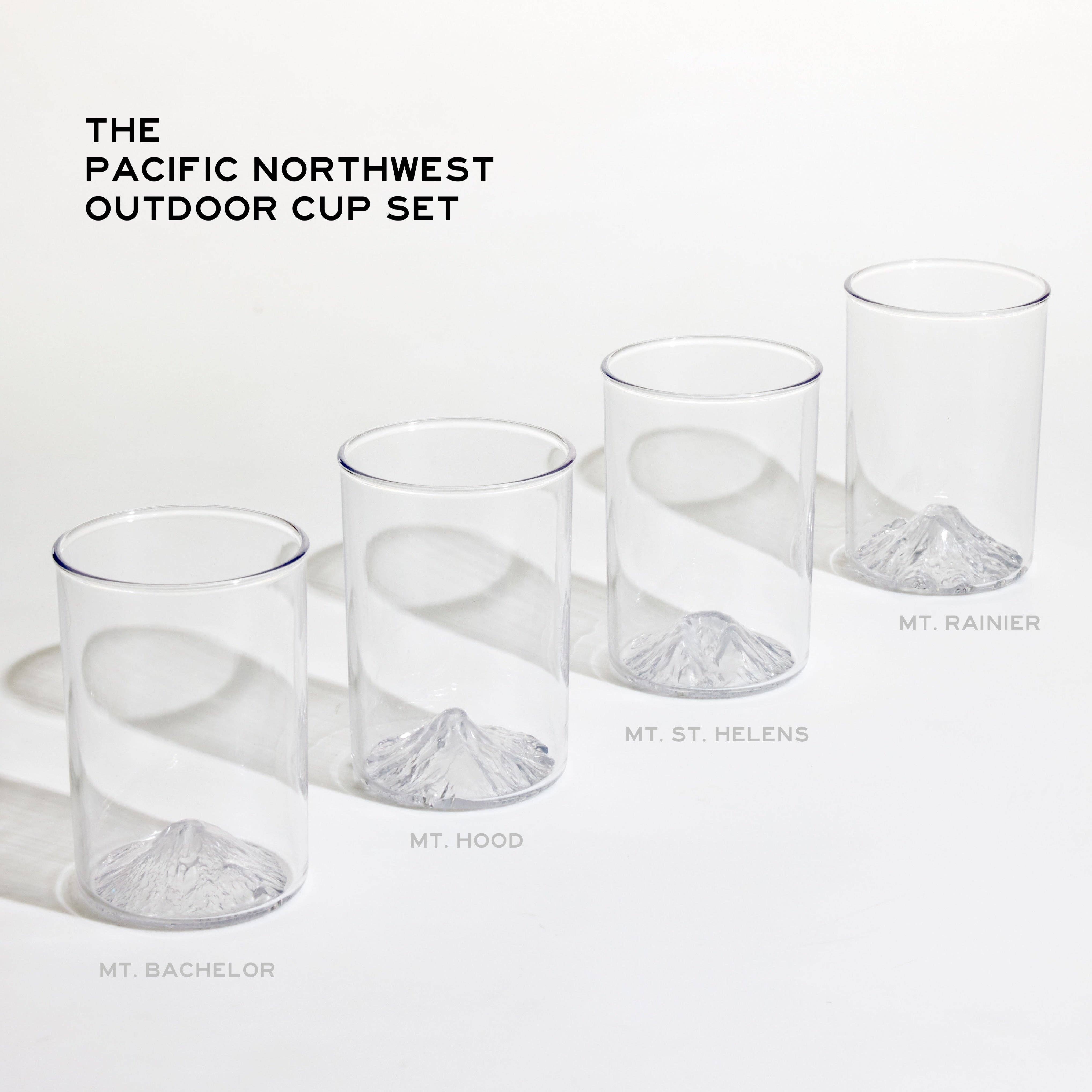 North Drinkware - Wholesale Drinking Glass/Cup - The Pacific Northwest Outdoor Cup Set4