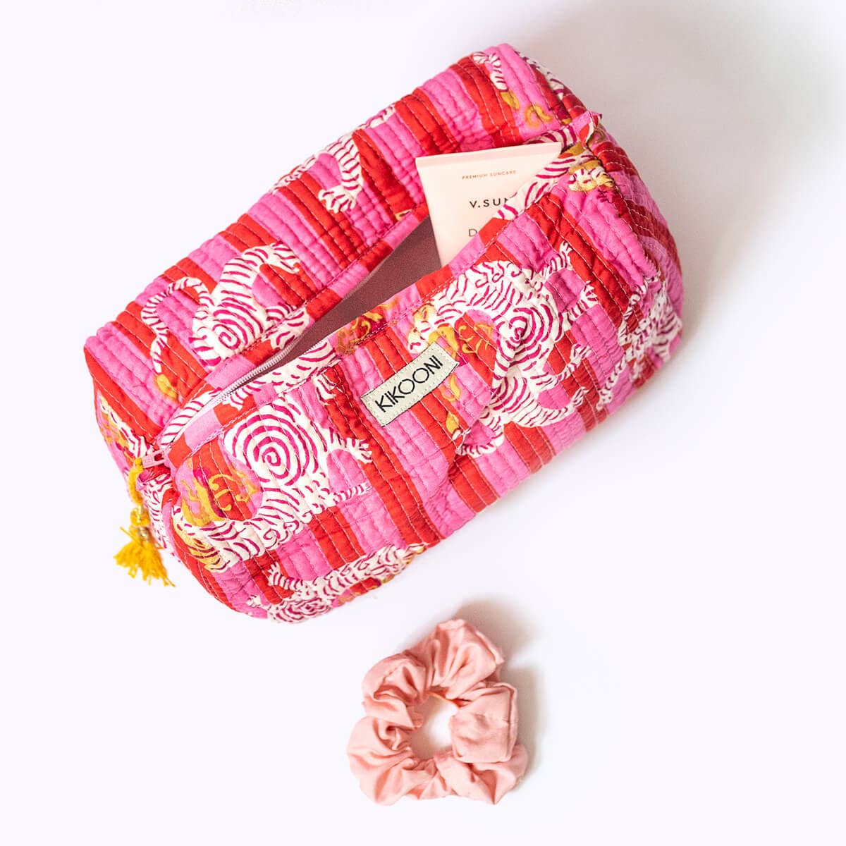 kikooni - Wholesale Makeup/Cosmetic Bag - Handmade cosmetic bag "Mysty Dragon - Love"2