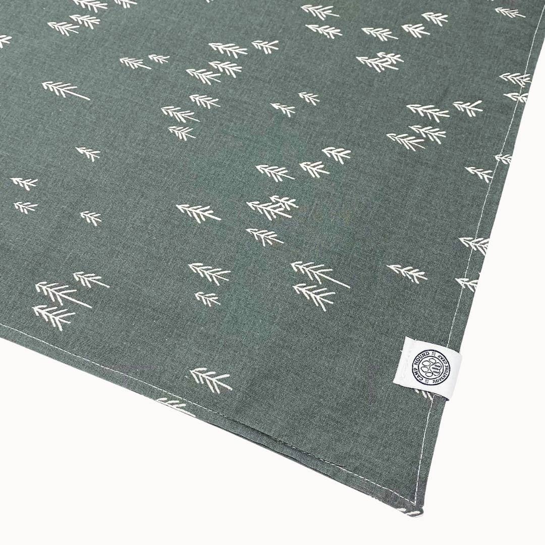 Betty Dog Bandana | Gray Forest Folklore Minimal Pet Scarf for wholesale on Faire2