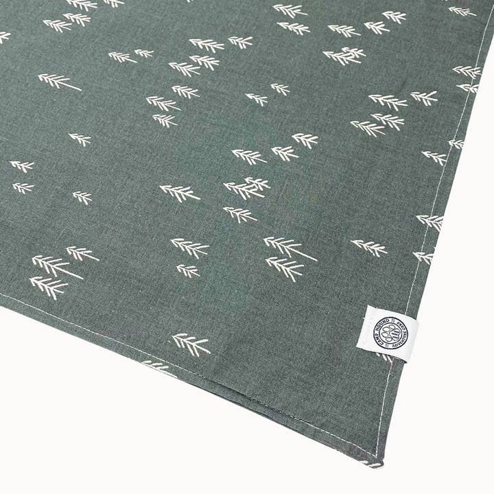 Betty Dog Bandana | Gray Forest Folklore Minimal Pet Scarf for wholesale on Faire2