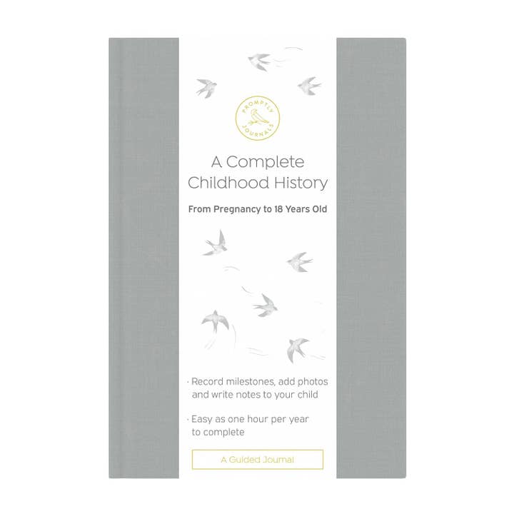 Promptly Journals - Wholesale Diary – Maternity - A Complete Childhood History: Pregnancy to 18 Years Journal 5