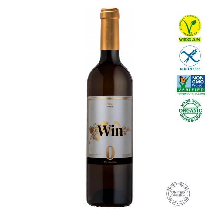 Win Verdejo Organic De-Alcoholised White Wine 75cl 0% ABV for wholesale by United Drinks