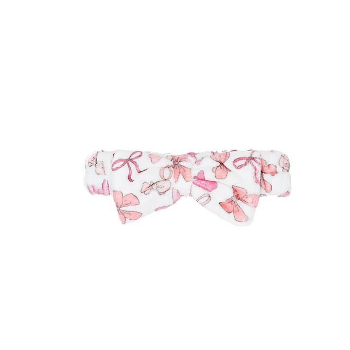 Macaron + Me - Wholesale Hair Bow - Kids - Plush Bow- Pink Bows