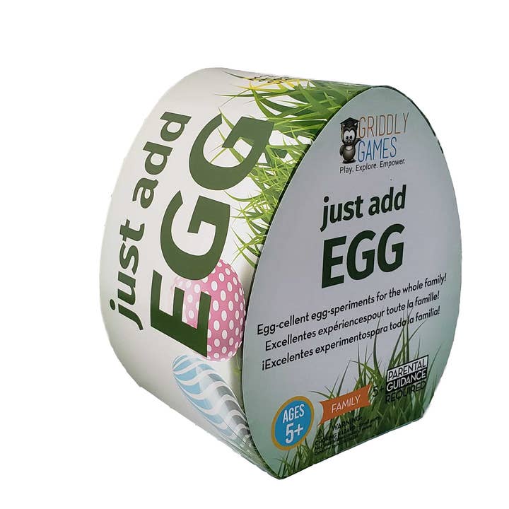 Griddly Kids, Inc. – Großhandel Bastelset – Kinder – Fügen Sie einfach Egg STEAM Science & Art Kit hinzu1