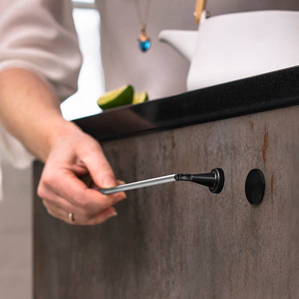 ByMagnet - Wholesale Towel Holder/Hanger - Magnetic kitchen rail works on most surfaces6