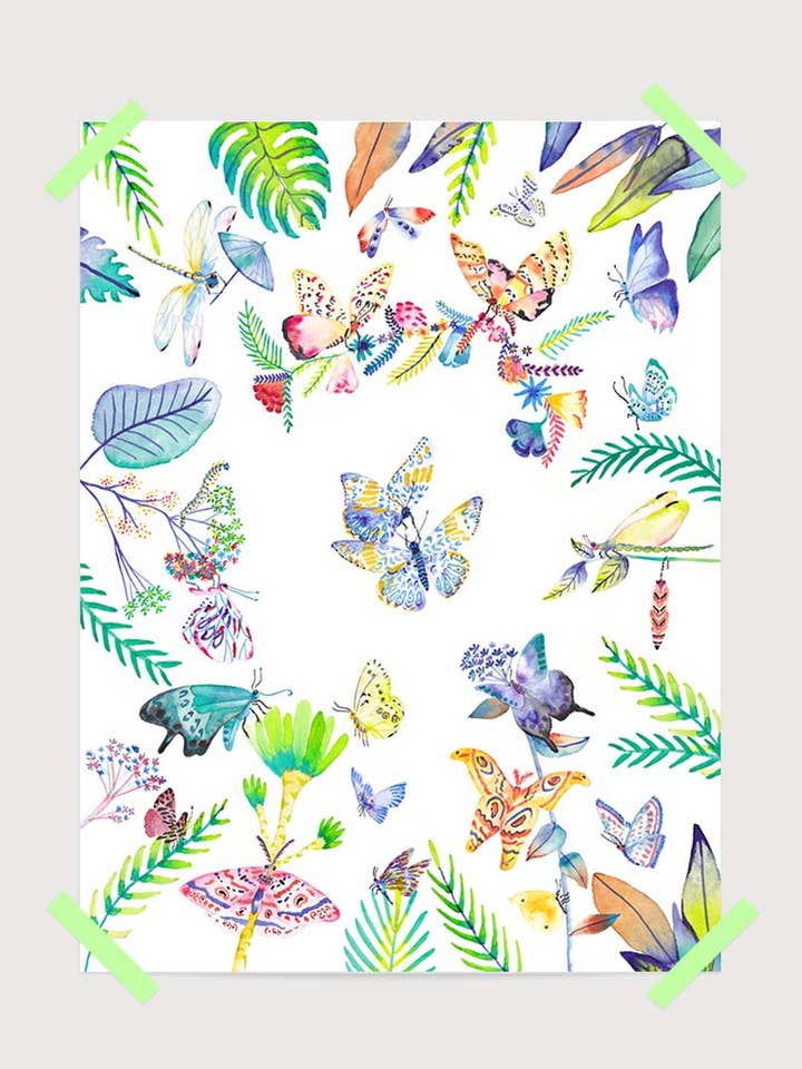 Papillonneries affisch för wholesale av Les Petits Collectionneurs