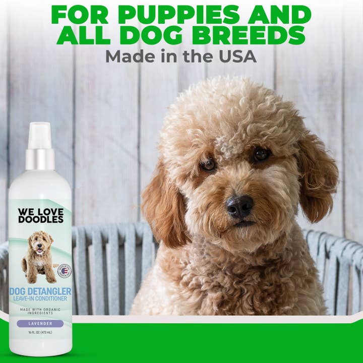 We Love Doodles - Wholesale Pet Coat Conditioner - Dog - Dog Detangler Spray (Lavender)6