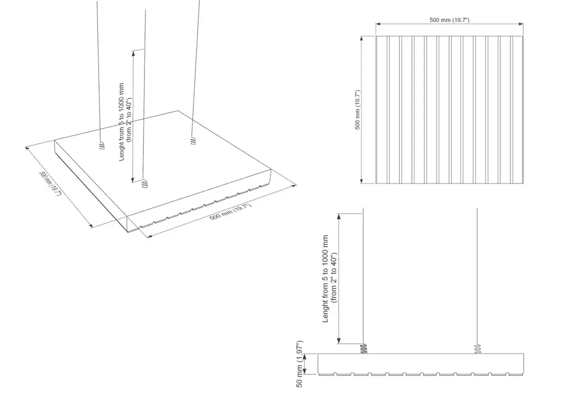 ATB-Sound sp. z o. o. - Vente Décoration murale - Panneaux acoustiques « SLATO » | Kit de fixation et insonorisation3