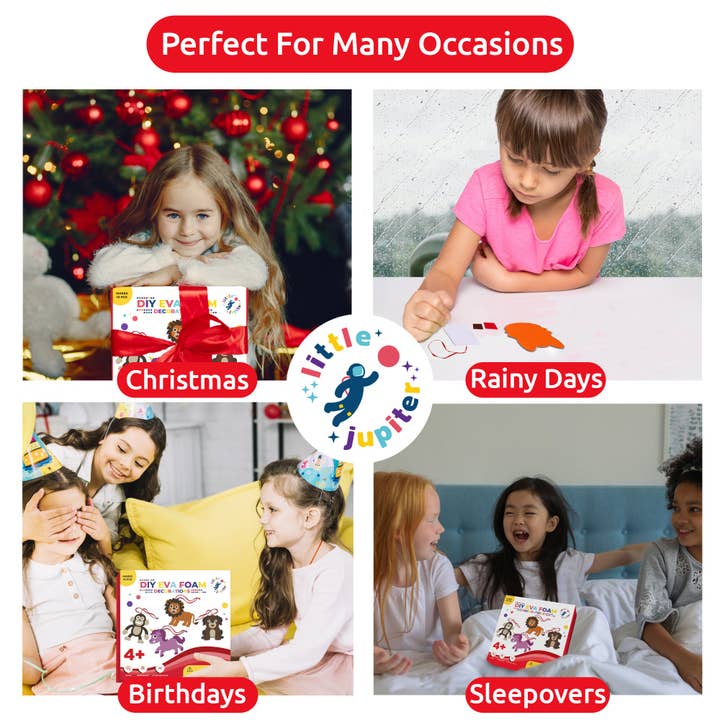 AYK Brand - Wholesale DIY Craft Kit - Kids - EVA Foam Decorations (10pcs)5