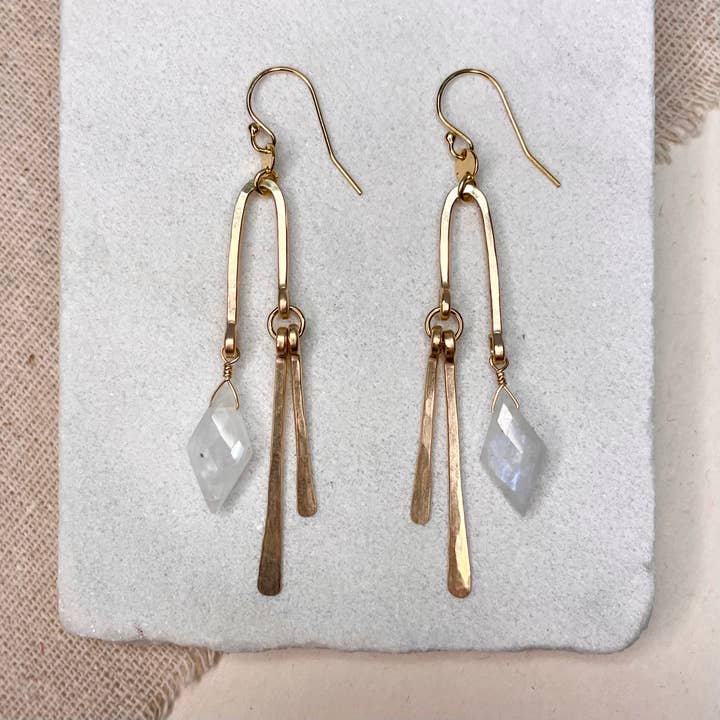 Elysium Jewelry - Wholesale Dangle earrings - Diamond and Tine Earring