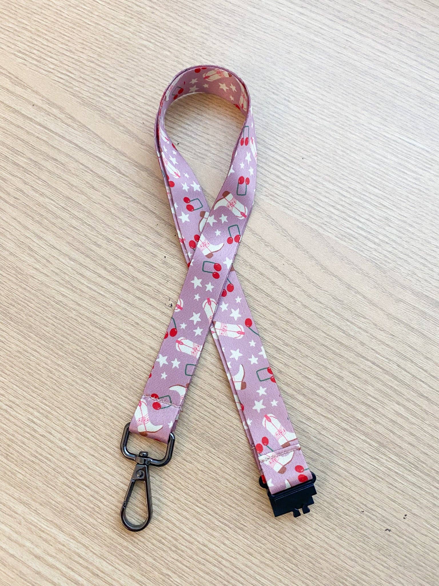 Musically Minted - Wholesale Lanyard - Unisex - Pink Cowgirl Lanyard2