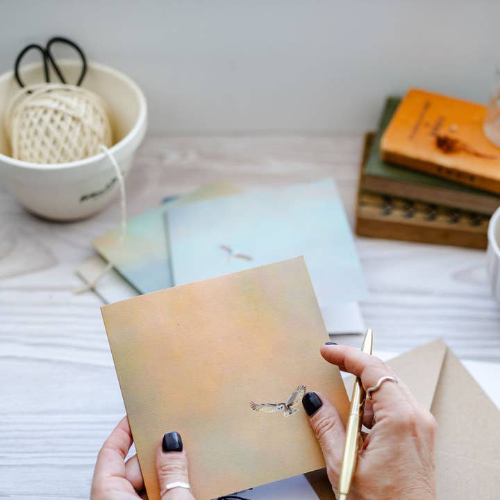 Portrait of Clouds - Wholesale Everyday Greeting Card - Barn Owl Greetings Card - Luxury Textured Cardstock7