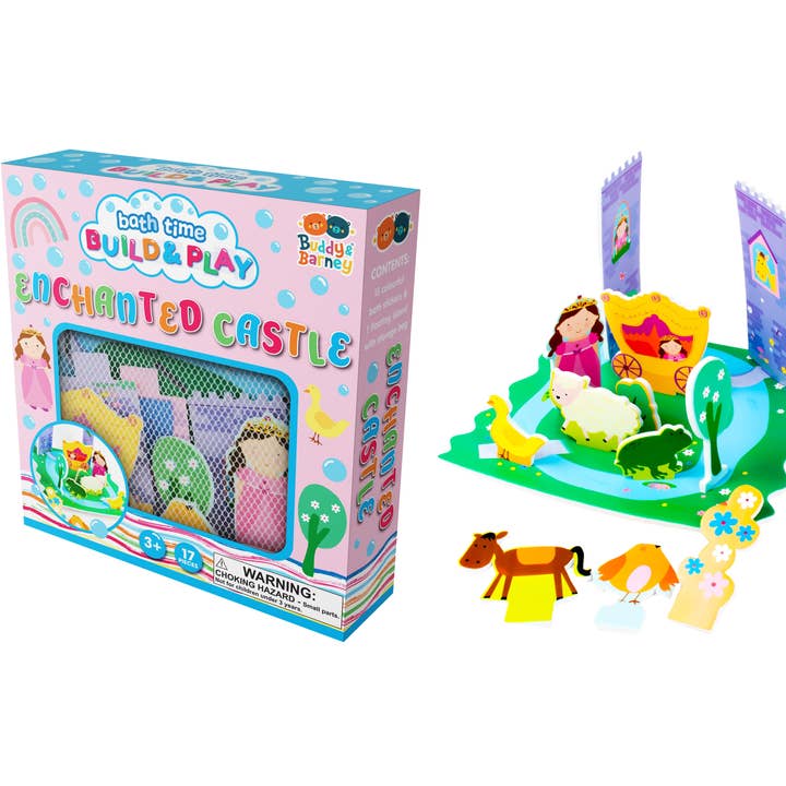 Château de Princesse à Construire et Jouer pour l'Heure du Bain pour la vente par Buddy and Barney LLC