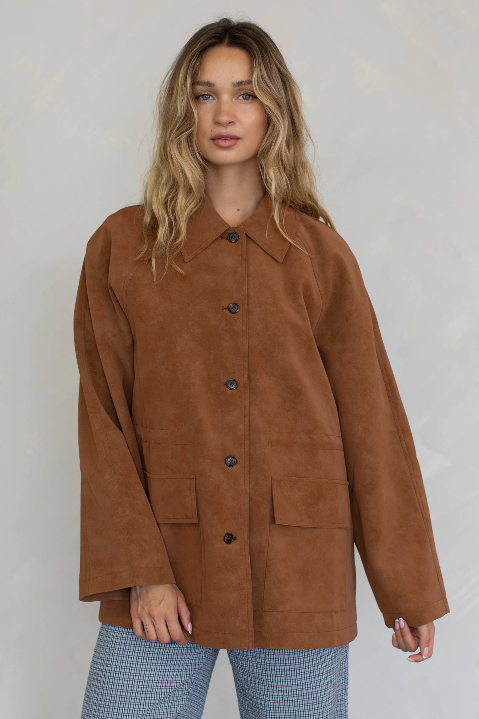 Things Between - Wholesale Jas - Dames - Audrey suède jas2