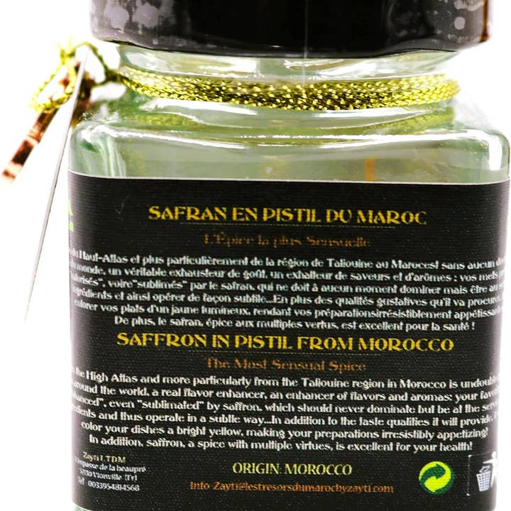 Zayti L.T.D.M - Wholesale Dried Spice - Natural Saffron in filaments from Morocco, exceptional quality4