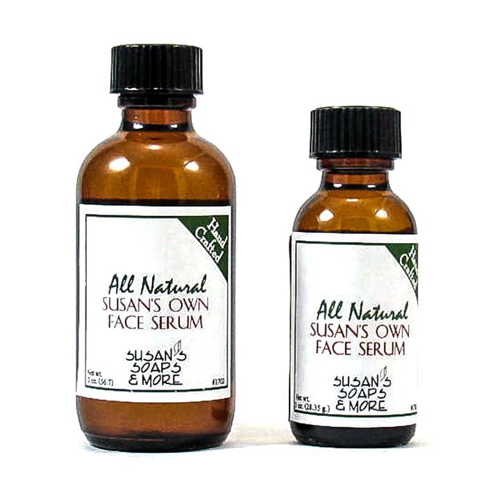 Susan's Own Face Serum for wholesale by Susan’s Soaps & More