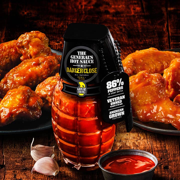 The General's Hot Sauce - Wholesale Hot Sauce - Danger Close - The General's Hot Sauce