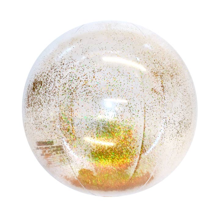 Coconut Outdoor - Wholesale Beach/Pool Toy - Kids & Baby - Jumbo 27" Glitter Beach Ball