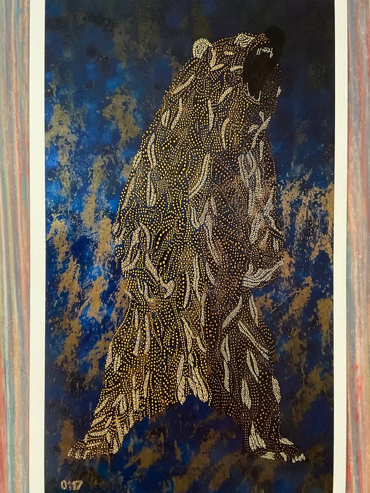 Lava Bear for wholesale by Fringe Art Collective