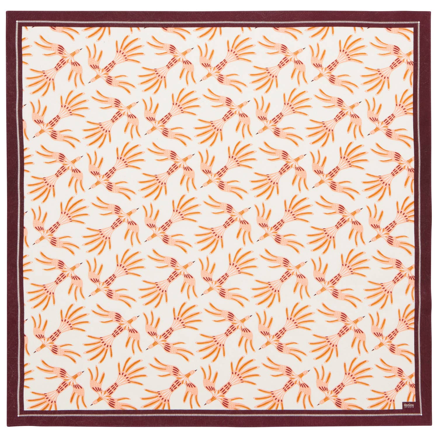 Danica Studio - Wholesale Flat Wrap - Plume Recycled Cotton Reusable Gift Wrap1